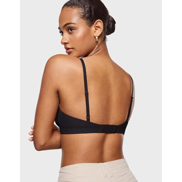 Women's Inbarely Triangle Bralette Unlined Wireless Support Stretch - Picture 6 of 7